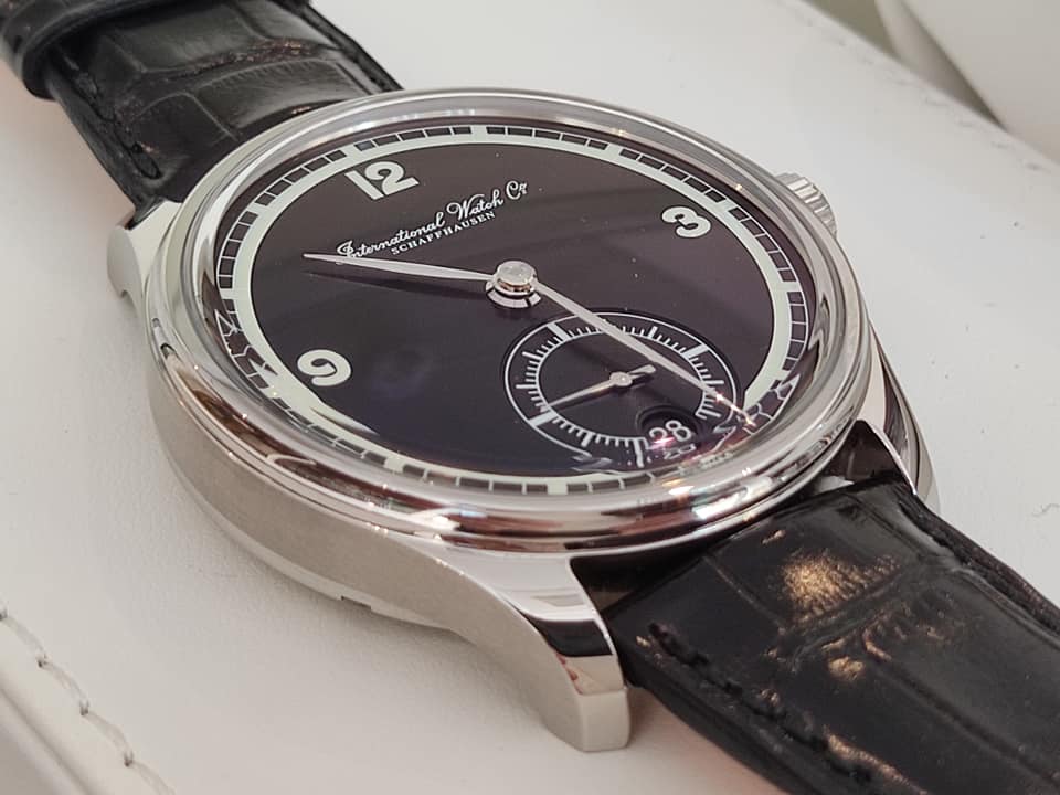 IWC פורטוגז 8 ימים מנגנון מתיחה מהדורה מיוחדת לכבוד 75 שנים