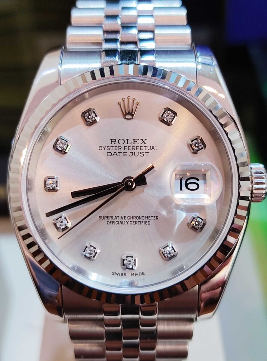 Rolex Datejust 36mm Diamonds Dial