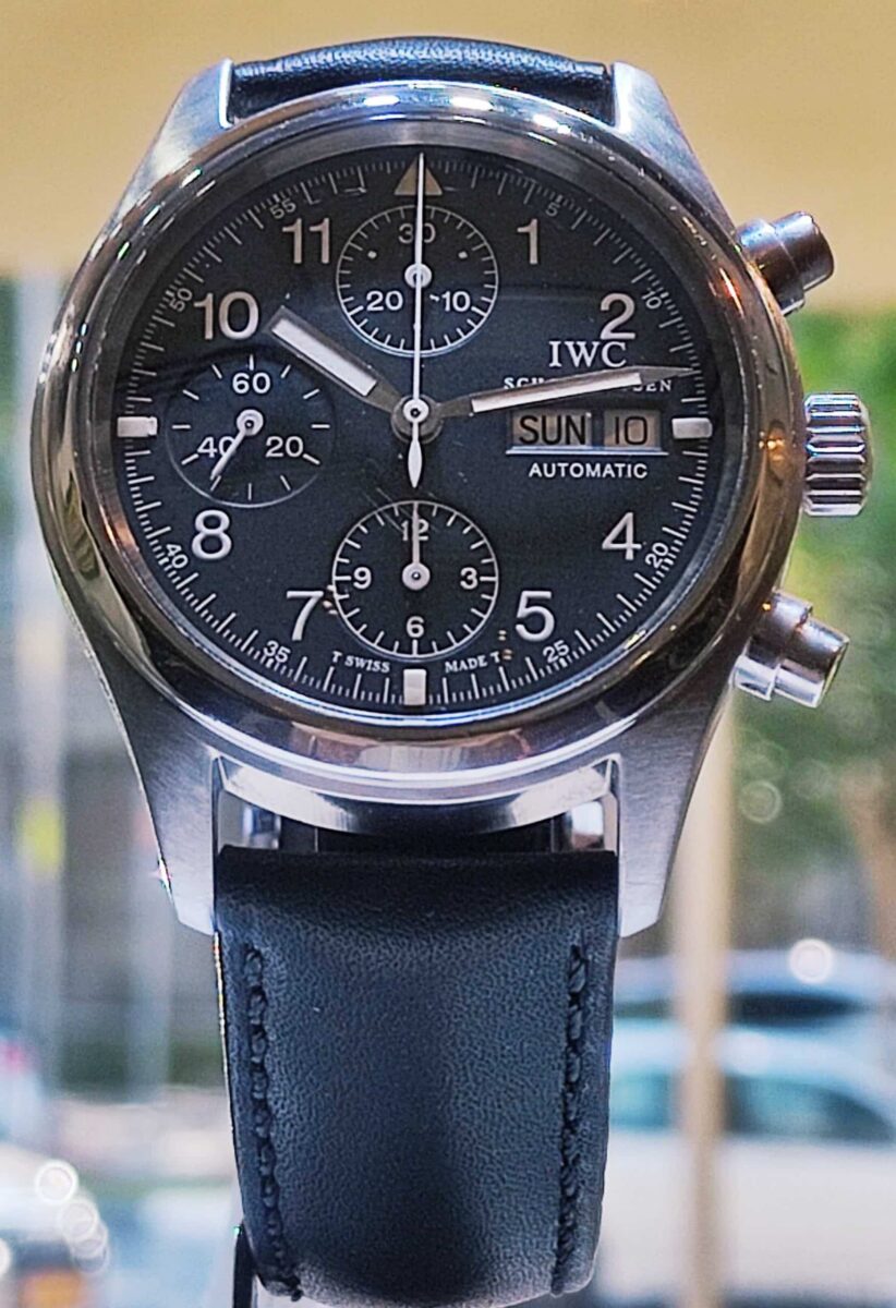 פילוט כרונוגרף 39ממ פלדה אוטונטי-IWC