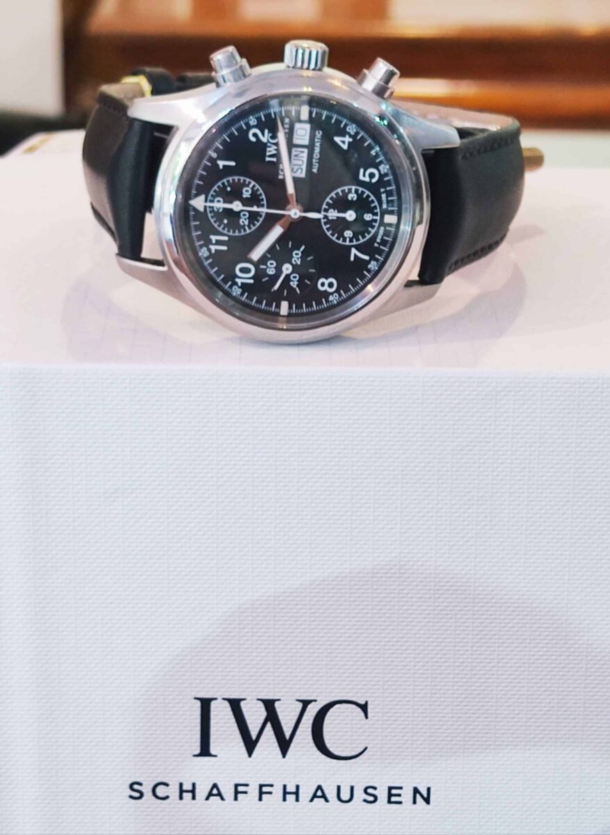 פילוט כרונוגרף 39ממ פלדה אוטונטי-IWC