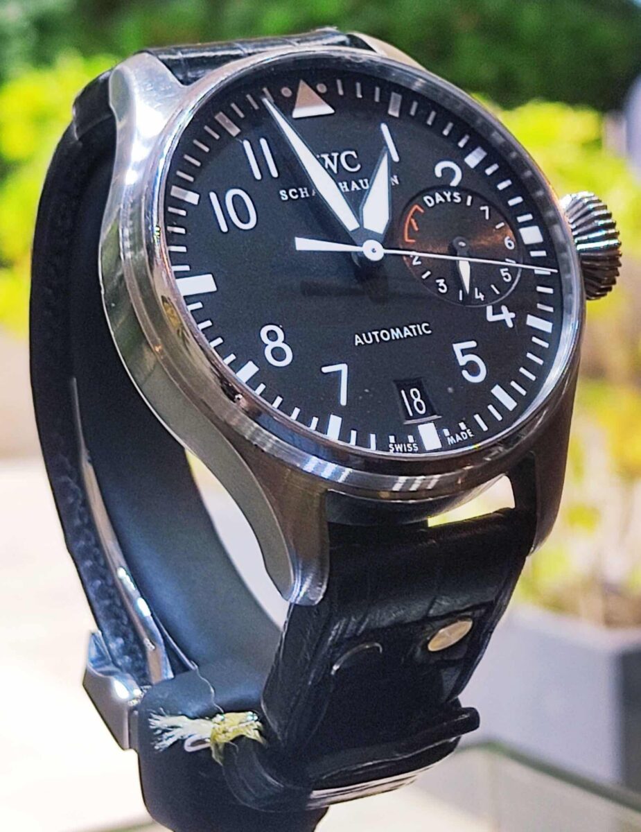 IWC ביג פילוט 46.2ממ מנגנון אוטומטי ל-7 ימים