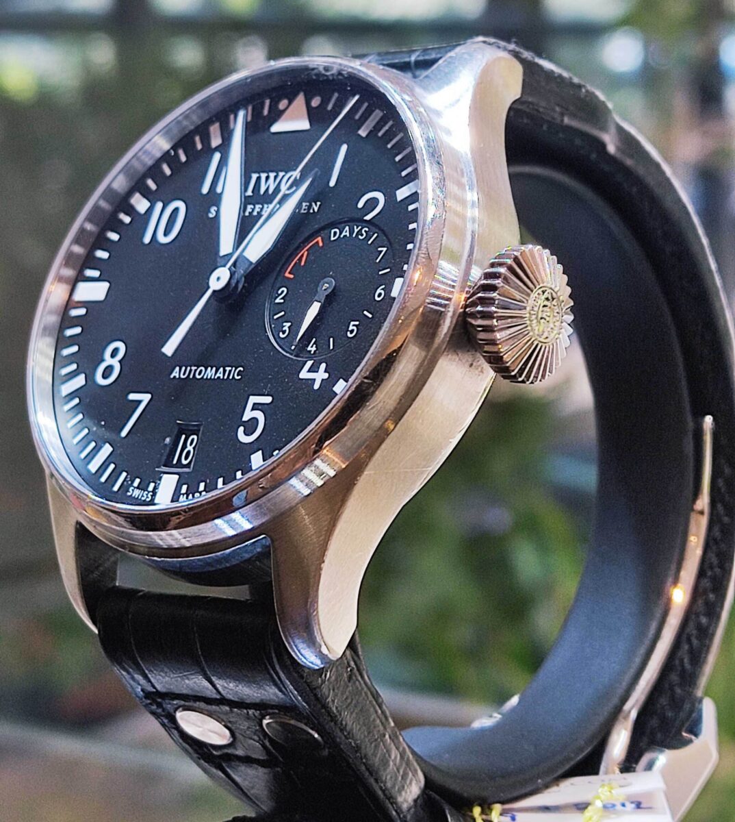 IWC ביג פילוט 46.2ממ מנגנון אוטומטי ל-7 ימים