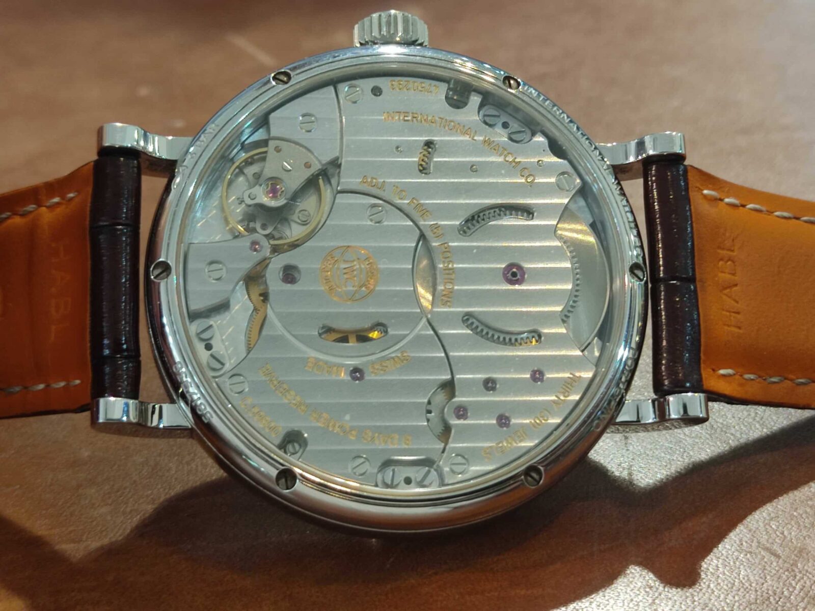 פורטופינו 8 ימים פלדה 45ממ IWC