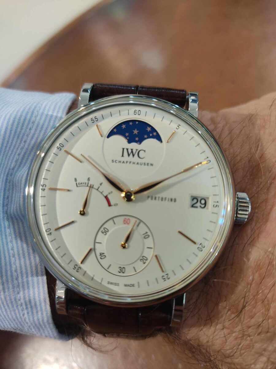 פורטופינו 8 ימים פלדה 45ממ IWC