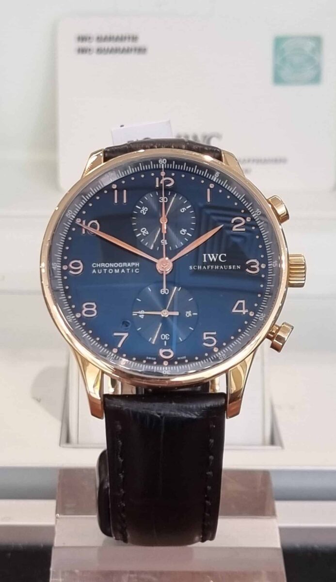 IWC שפהאוזן פורטוגז כרונוגרף רוז גולד 40.9 ממ