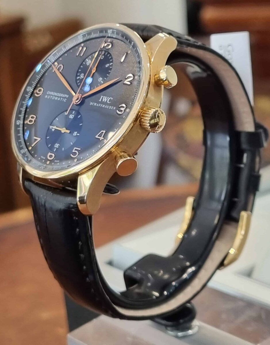 IWC שפהאוזן פורטוגז כרונוגרף רוז גולד 40.9 ממ