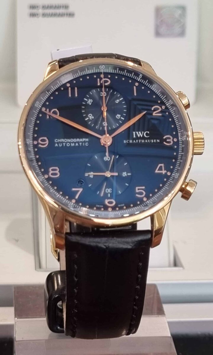 IWC שפהאוזן פורטוגז כרונוגרף רוז גולד 40.9 ממ