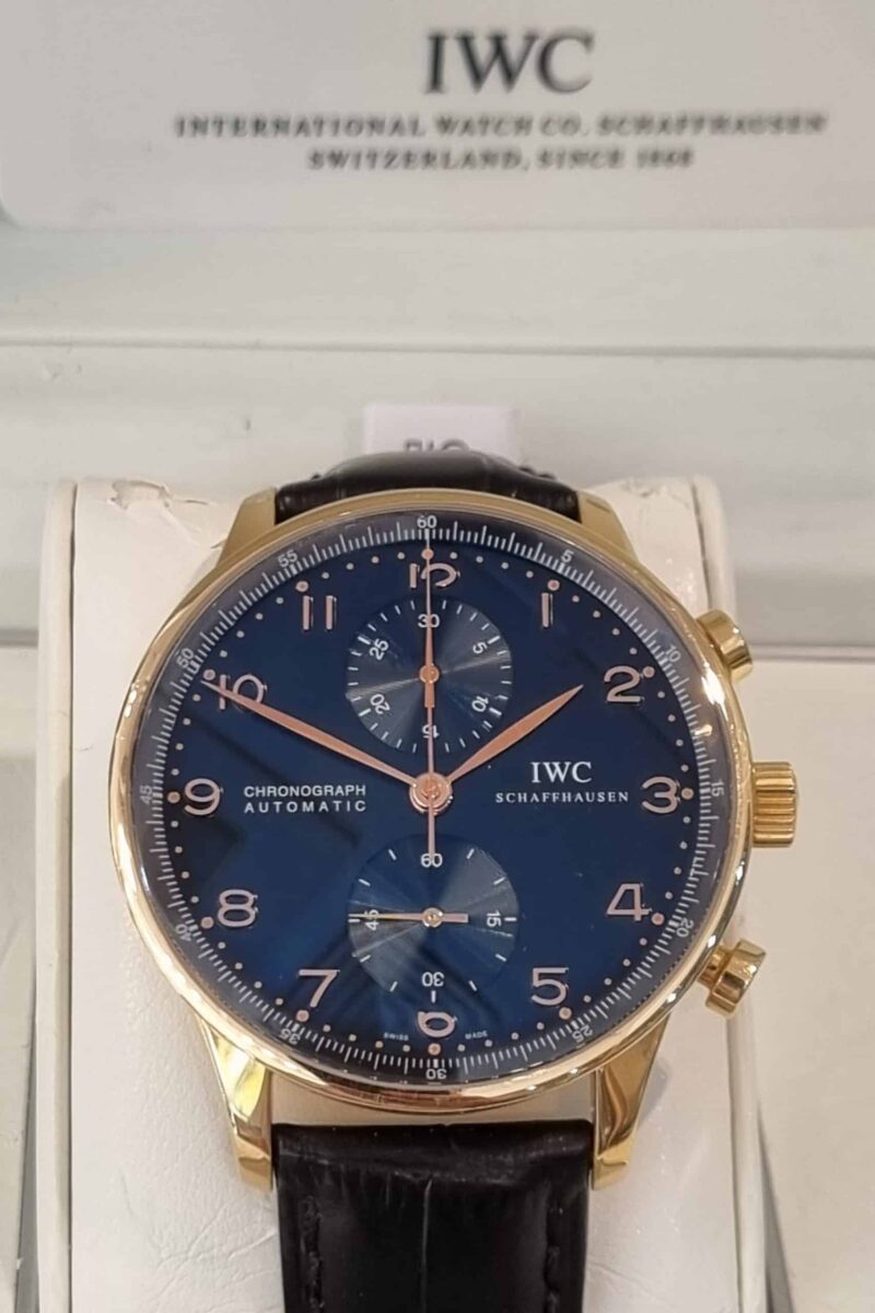 IWC שפהאוזן פורטוגז כרונוגרף רוז גולד 40.9 ממ