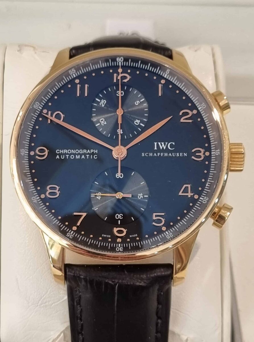 IWC שפהאוזן פורטוגז כרונוגרף רוז גולד 40.9 ממ