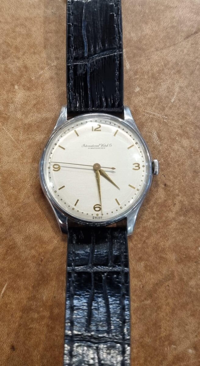 IWC שפהאוזן וינטג’ קליבר 89 פלדה מנגנון מתיחה