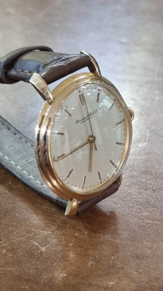 שפהאוזן-IWC קליבר .89 וינטג’ רוז גולד