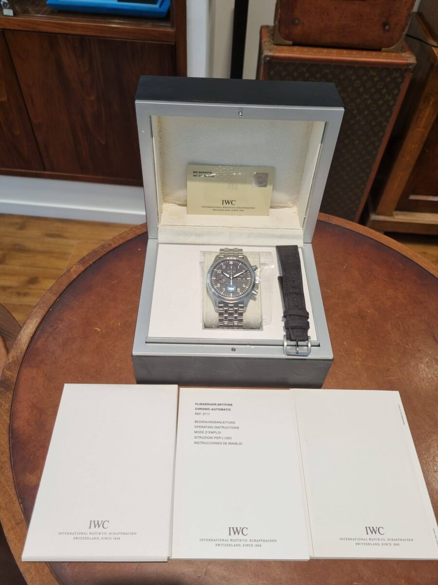 IWC כרונוגרף אוטומטי 42ממ דגם.371704 יד שנייה שנת 2009