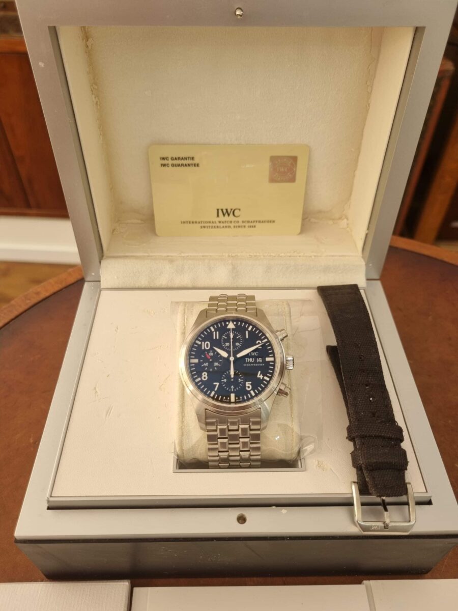 IWC כרונוגרף אוטומטי 42ממ דגם.371704 יד שנייה שנת 2009