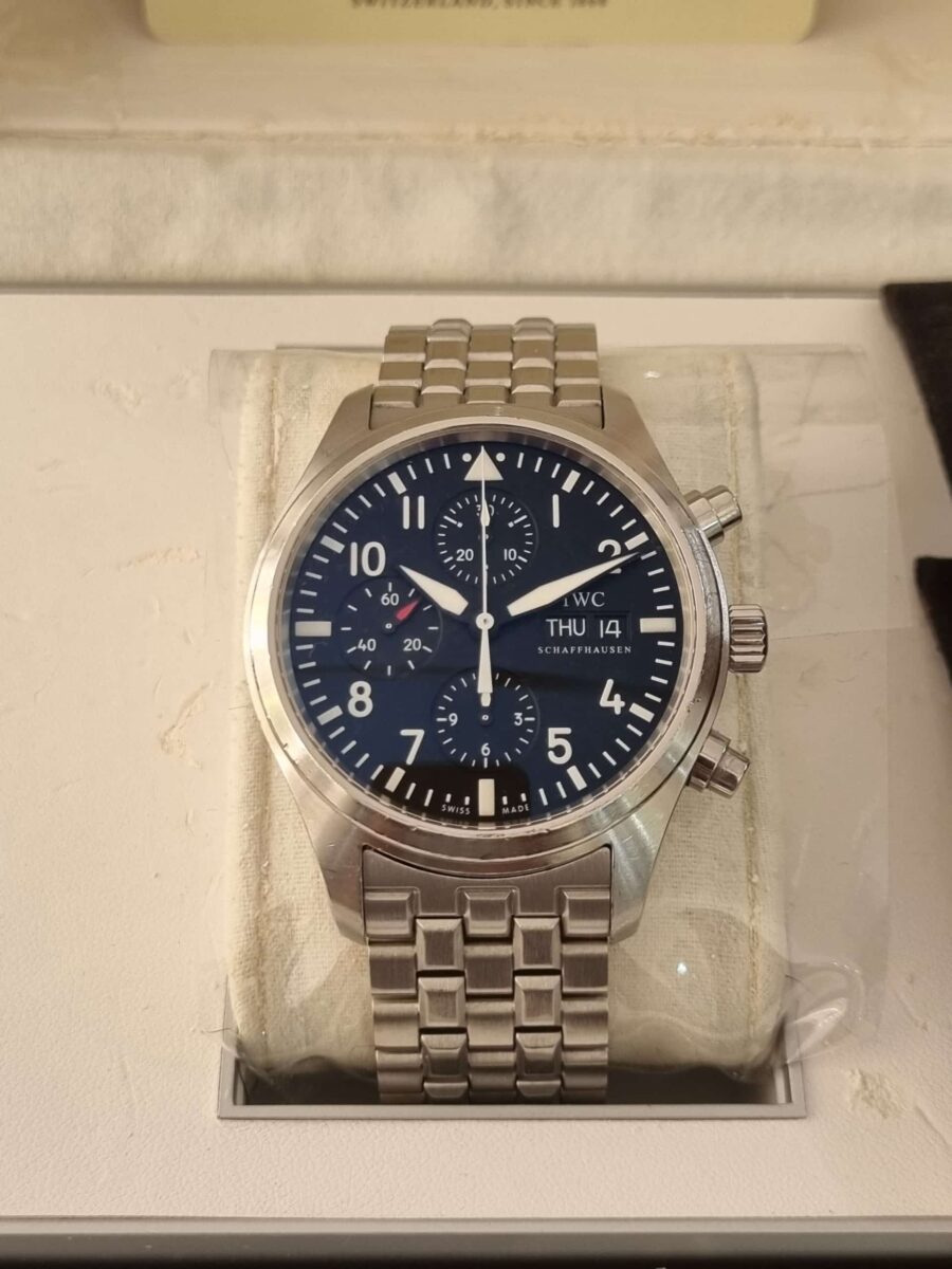 IWC כרונוגרף אוטומטי 42ממ דגם.371704 יד שנייה שנת 2009