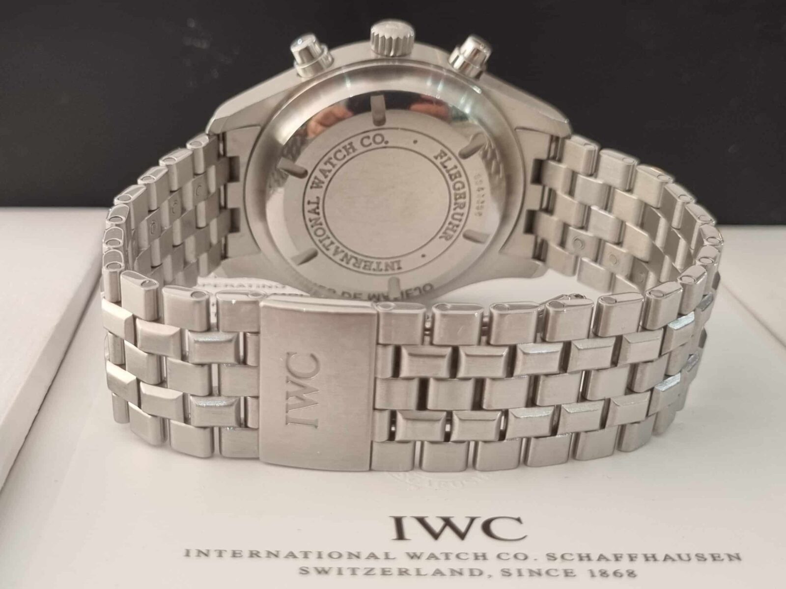 IWC כרונוגרף אוטומטי 42ממ דגם.371704 יד שנייה שנת 2009