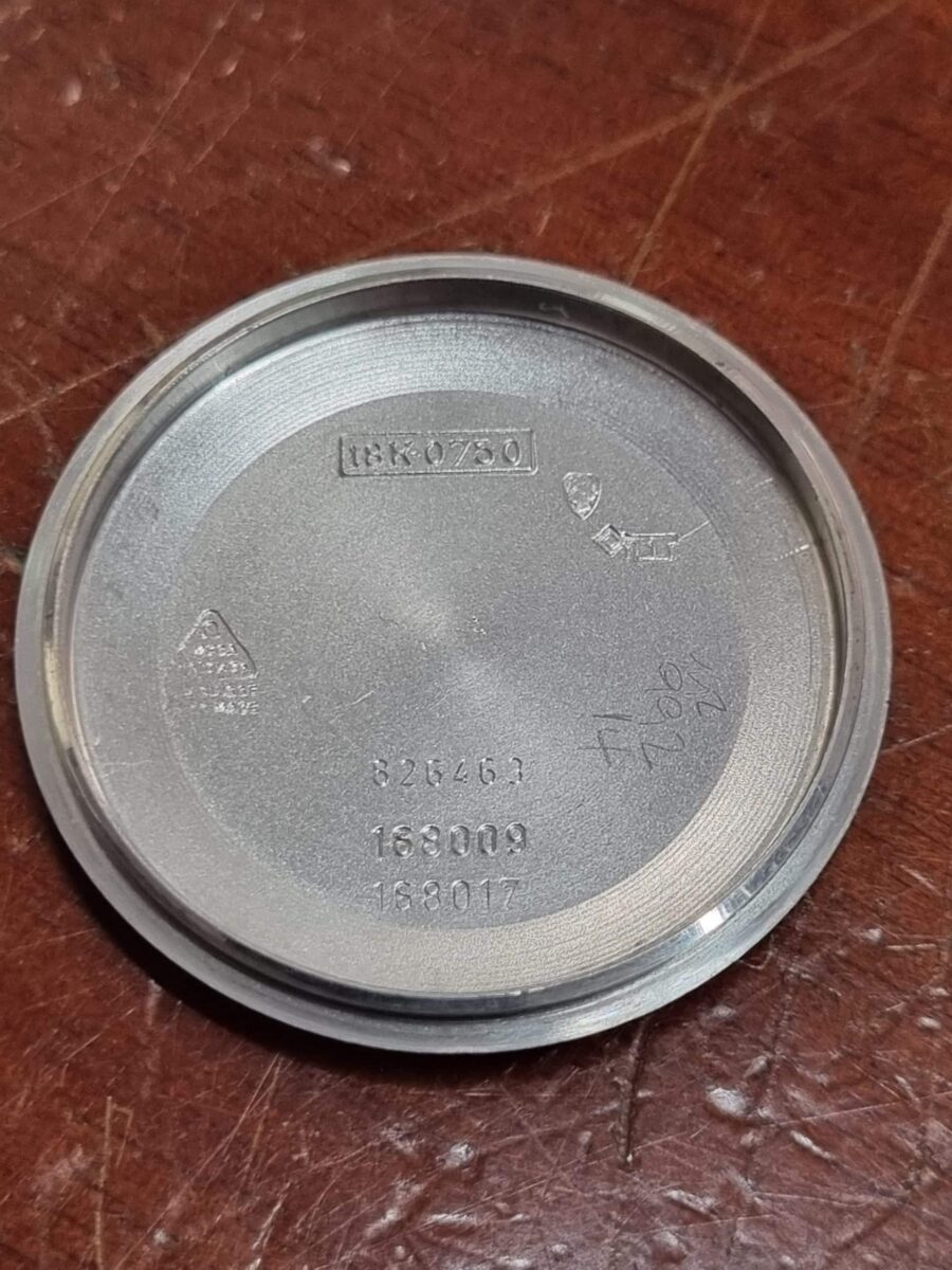 אומגה קונסטליישן מיוחד עבור "TURLER" זהב לבן 18 קראט משובץ לוח יהלומים וינטג’ נדיר שנת 1968 דגם.168007/168017