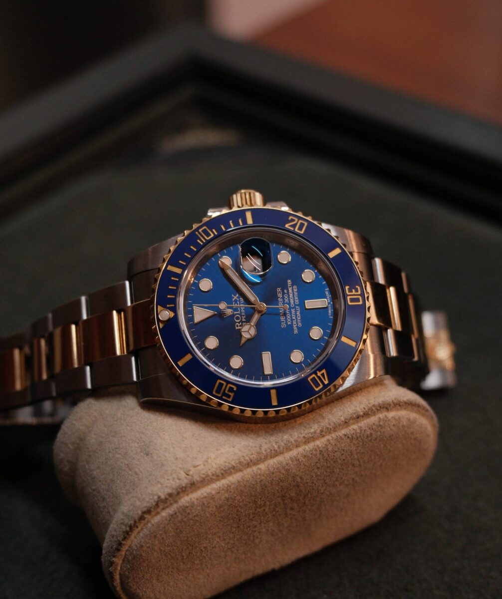 Rolex Submariner Blue Ceramic Steel & 18K Gold 116613