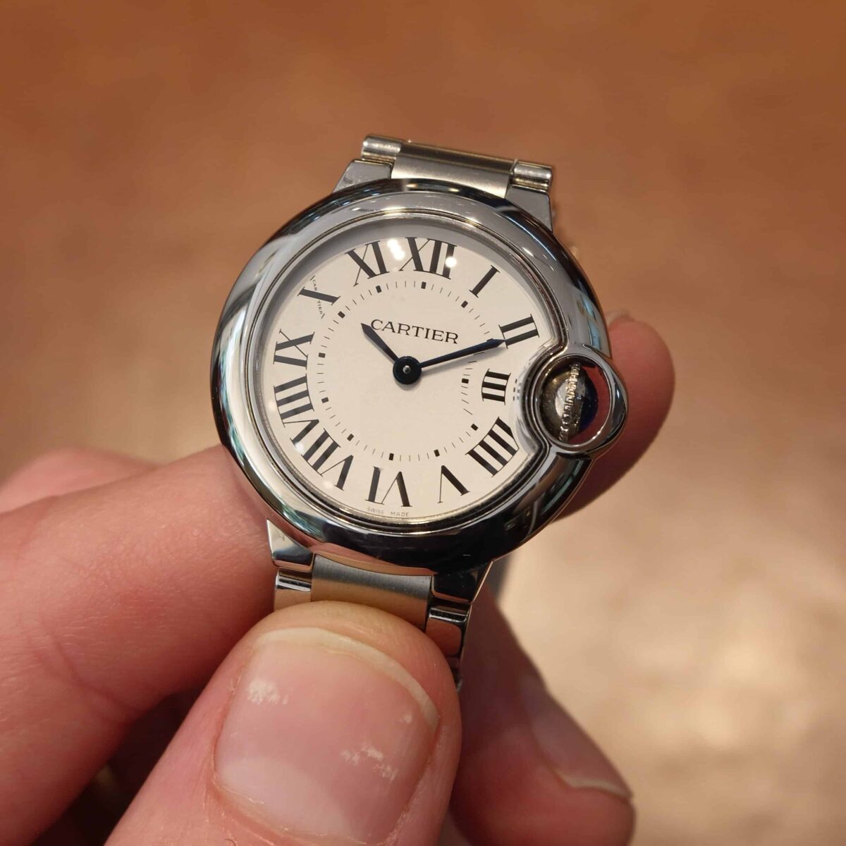 Cartier Ballon Bleu 28mm Ladies Quartz Pre-owned