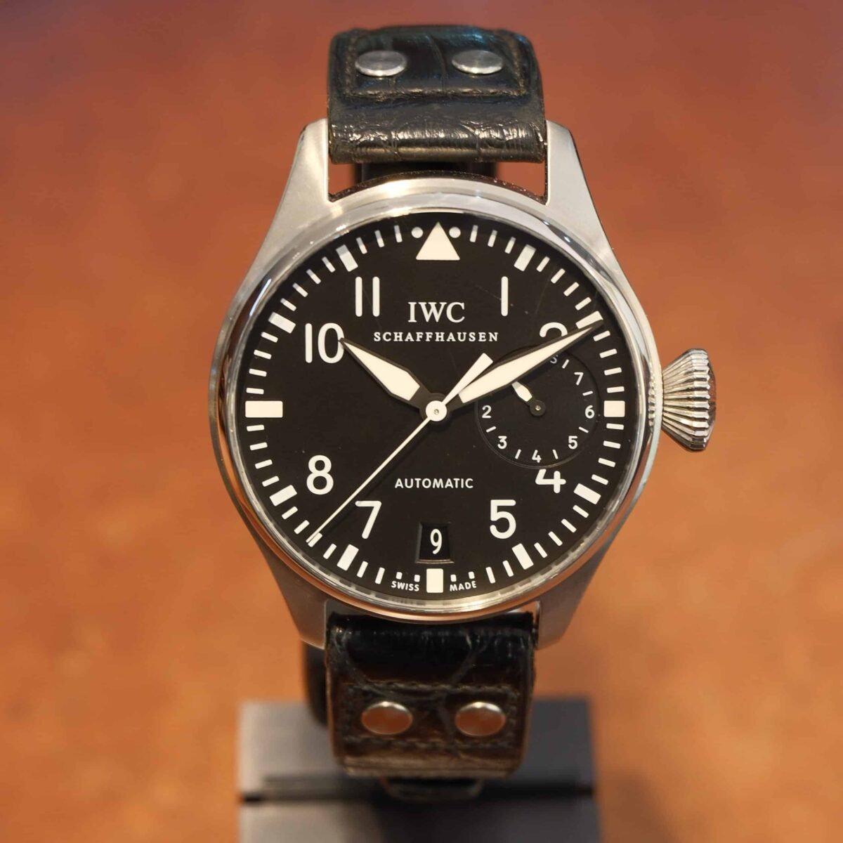 IWC ביג פילוט 46.2ממ מנגנון אוטומטי ל-7 ימים