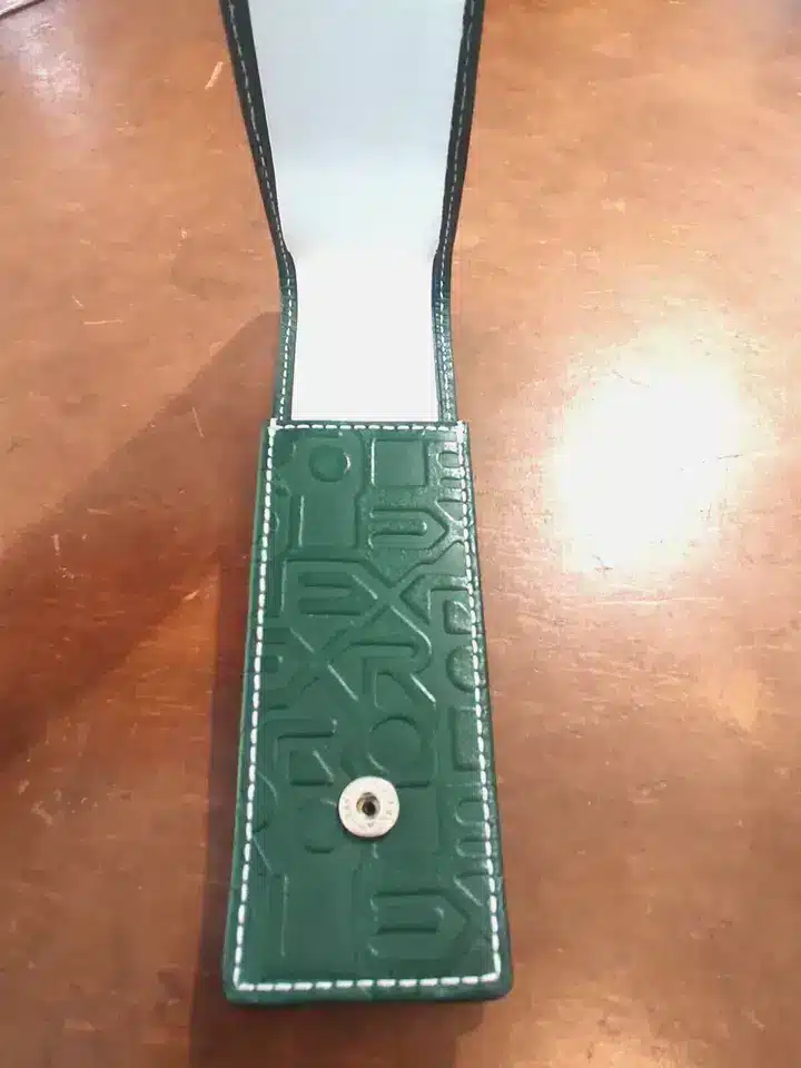 NEW Rolex Authentic Luxury Green Jubile Embossed Leather Pen Pouch Case